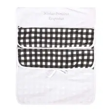 Saquinho Maternidade 03 Unidades Xadrez Baby Joy Premium