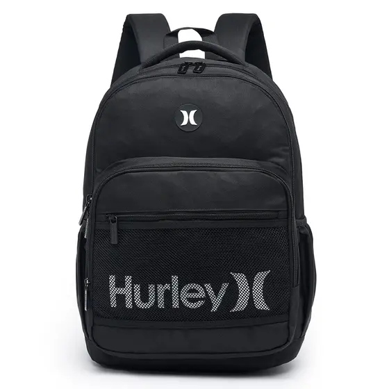 Mochila Hurley Masculina Escolar Viagem Notebook Laptop Grande Reforçada