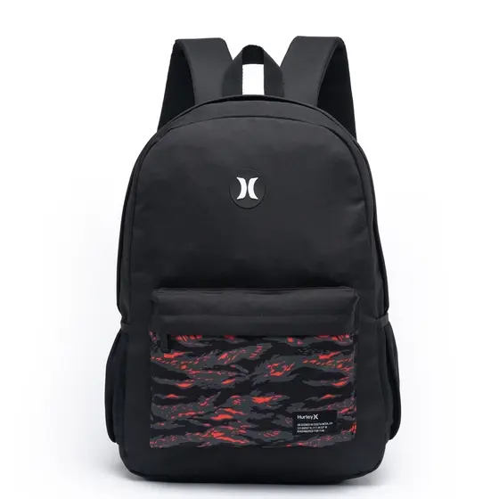 Mochila Hurley Masculina Original Bolsa Faculdade Trabalho