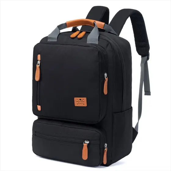 Mochila Bolsa Polo One Reforçada Expansiva Notebook Faculdade Trabalho