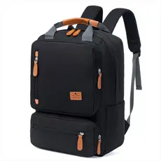 Mochila Bolsa Polo One Reforçada Expansiva Notebook Faculdade Trabalho
