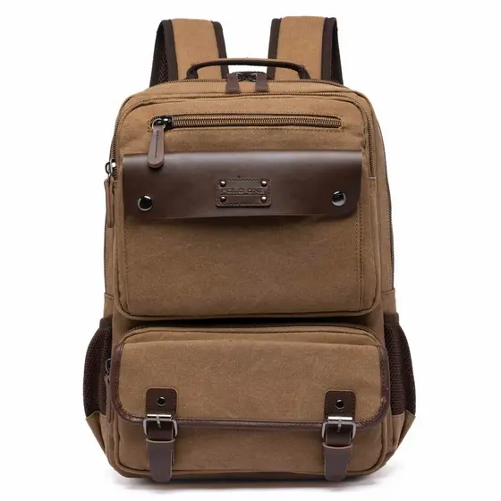 Mochila Bolsa Lona Polo One Executiva Trabalho Faculdade Viagem Resistente Espaçosa