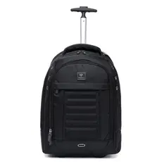 Mochila Executiva Masculina Primícia Rodinhas Grande Reforçada Trabalho