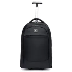 Mochila Rodinhas Executiva Primicia Grande Espaçosa Reforçada Trabalho Viagem