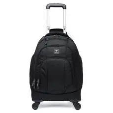 Mochila Rodinhas Executiva Masculina Primícia Grande Reforçada Trabalho Viagem