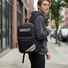 Mochila Escolar Unissex Casual Hurley Reforçada Faculdade