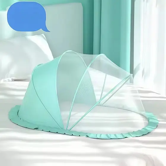 Mosquiteiro Tenda Dobrável Para Bebê Berço Portátil Com Tela Fina Anti Insetos P.QIU