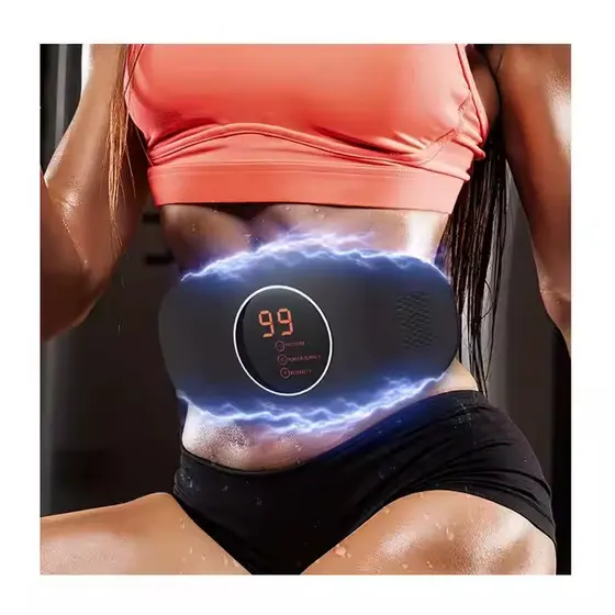 Cinto De Emagrecimento e Massageador Elétrico Vibração Abdominal P.QIU