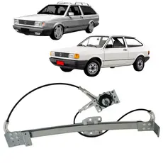 Máquina Vidro Gol Quadrado Lado Esquerdo 1988 1989 Até 1996