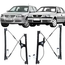 Máquina Vidro Gol G3 G2 G4 4 Portas Manual Lado Esquerdo
