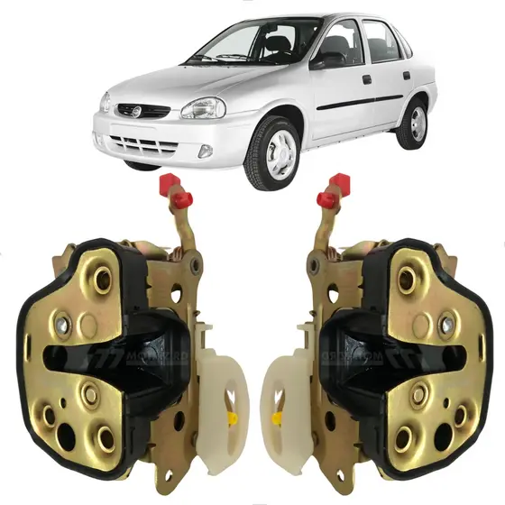 Par Fechadura Corsa Classic Porta Dianteira 2004 2005 A 2012