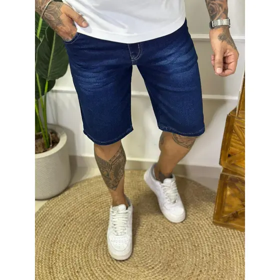 Bermudas jeans Lisas bermuda Lisa Masculina vários modelos e lavagem Ótima Qualidade