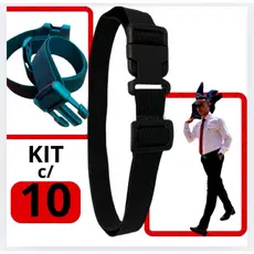 Cinto Segura Camisa Kit 10 Peças Uso Unissex, cinto, prendedor, elastico, segura camisa, moda social