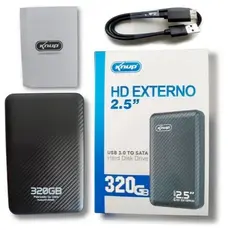 Hd Externo 500gb Compativel Com Pc Gamer Notebook Ps4 Ps5 Xbox Backup