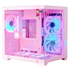 Gabinete Gamer Candy Grodd C/ 5 Fans Candy Auster Rgb - Clanm