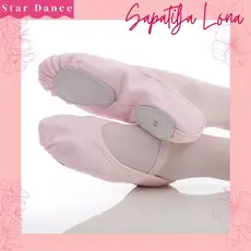 Sapatilha Sola Dividida Lona Ballet - Sapatilha - Balé