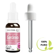 oleo essencial geranio 100% puro 15ml