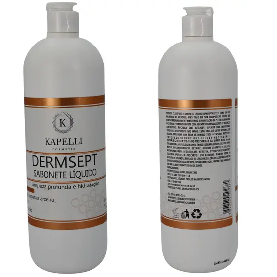 Sabonete Líquido Antisséptico Dermsept Kapelli – 1L