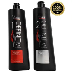 Kit Vogue Definitiv Profissional Passo 1 e 2 - Alisamento com Argan ORIGINAL