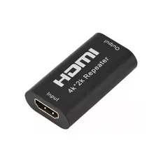Repetidor Amplificador Sinal Hdmi 4k 2k Emenda Fêmea