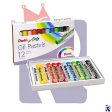 GIZ PASTEL OLEOSO 12 CORES PENTEL