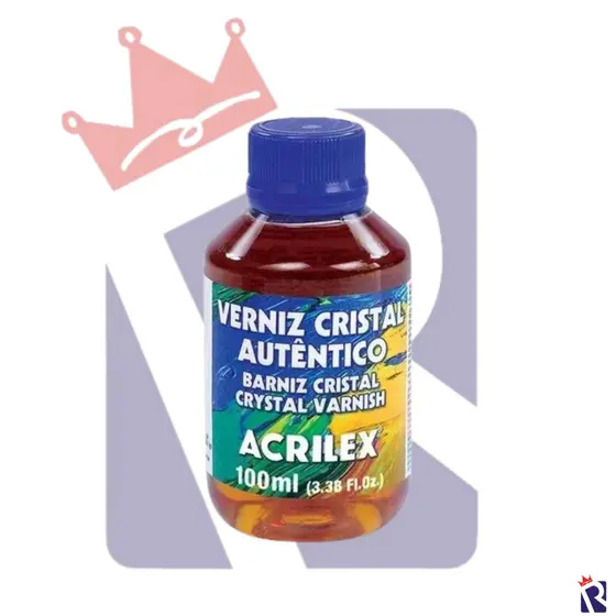 VERNIZ CRISTAL AUTÊNTICO ACRILEX - 100ML