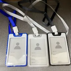 Porta - Crachá Cartão Prático com Cordão - Bilhete Único & Cartões