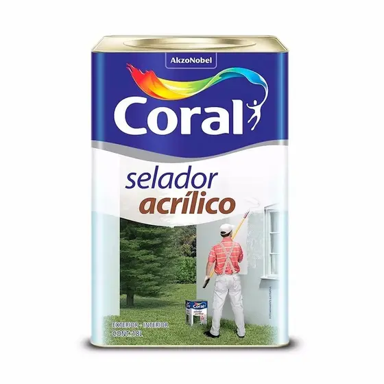 Selador Acrilico Coral 18 Litros