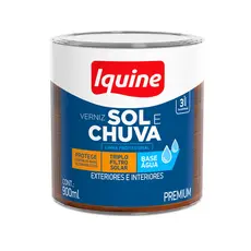 Verniz Filtro Solar Brilhante 0,9L - B.Agua - Incolor - Sol E Chuva