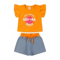 Conjunto Infantil Feminino Choose Happy