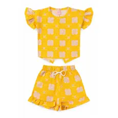 Conjunto Infantil Feminino Yellowish
