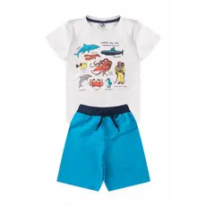 Conjunto Infantil Masculino Sob O Mar