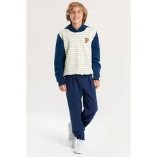 Conjunto Infantil Masculino Listras Patch
