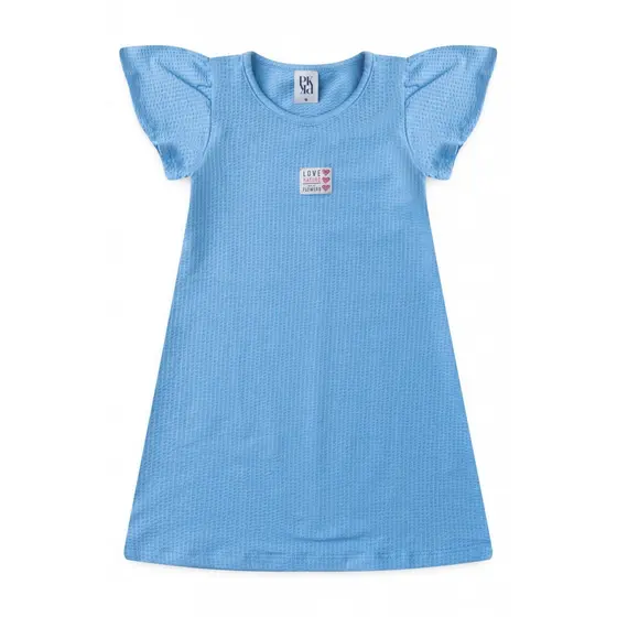 Vestido Feminino Infantil Amor Pela Natureza