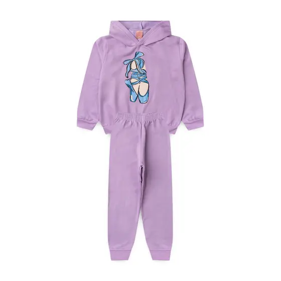 Conjunto Feminino Infantil Pequena Bailarina