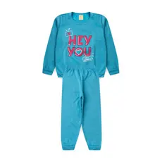 Conjunto Feminino Infantil Mais Felicidade