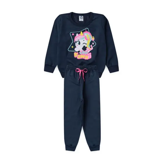 Conjunto Feminino Infantil Fofura De Unicórnio