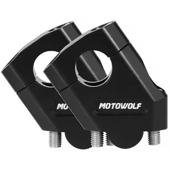 Alongador Prolongador Guidão Moto 22mm Elevação 36,5mm