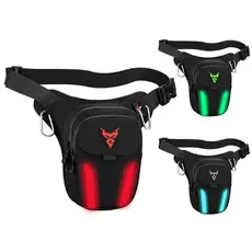 Bolsa De Perna com Iluminação LED para Moto e Bike