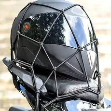 Rede De Carga Para Motocicleta , 30cm * 30cm , Cabo Fixador Profissional , Extensível , Uso Ao Ar Livre , Ciclismo , Bag