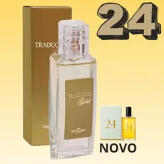 Perfume Feminino Traduções Gold Nº 24 Hinode - Adore - 50ml/100ml -  Embalagem Alternativa - Floral Suave Jarder 007