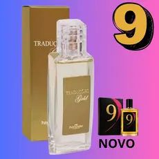 Perfume Feminino Gold Nº09 Referencia Traduções Hinode - Gabriela - 100ml/50ml - Oriental Floral - Nova Embalagem