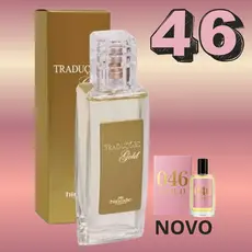 Perfume Feminino Traduções Gold Nº46 - Hinode 100ml/50ml - Frutal - Nova Embalagem Alternativa