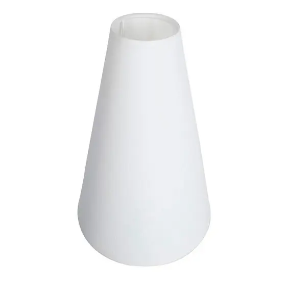 Cúpula de Abajur luminária 10x22x35cm Tecido Algodão Soquete Nacional Cor Branca Bege Preta Ref 09