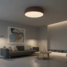 Pendente luminaria lustres de Teto Charles Redondo de 40Cm decorativa Casa Sala Cozinha Quarto