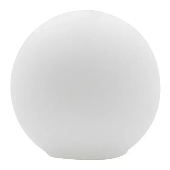 Globo De Vidro 15cm Fosco branco Leitoso e Esfera Para Pendente luminária ou lustres de teto
