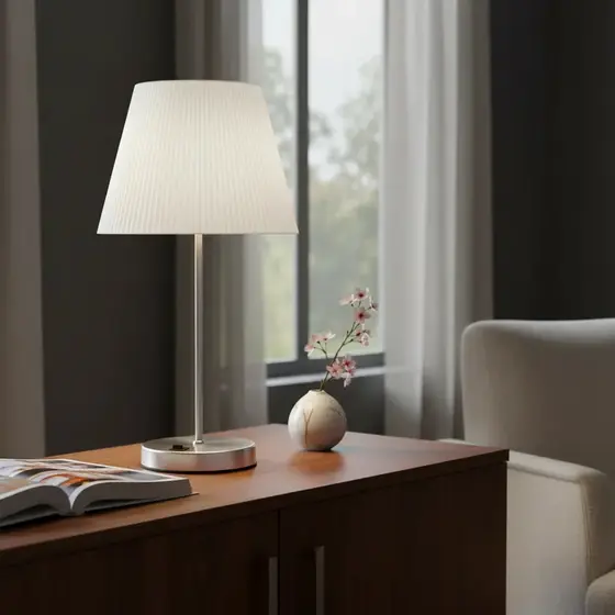 Abajur Luminária de Mesa Premium com Cúpula 3d Com Interruptor decorativa de casa sala quarto e cabeceira de cama