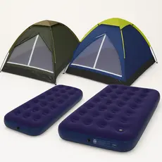Barraca Iglu 2 Pessoas + Colchão Inflável Solteiro/Casal - MOR