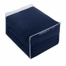 Kit 10 Organizador Enxoval com Zíper Para Edredom e Coberta GG Pvc