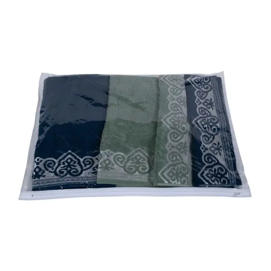 Kit 10 Saco Organizador Multiuso Lençol Casal e Queen 55 X 49 De Pvc Com Ziper